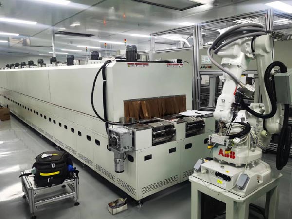 Semiconductor chips, controller, PCB dispensing curing dry line-3